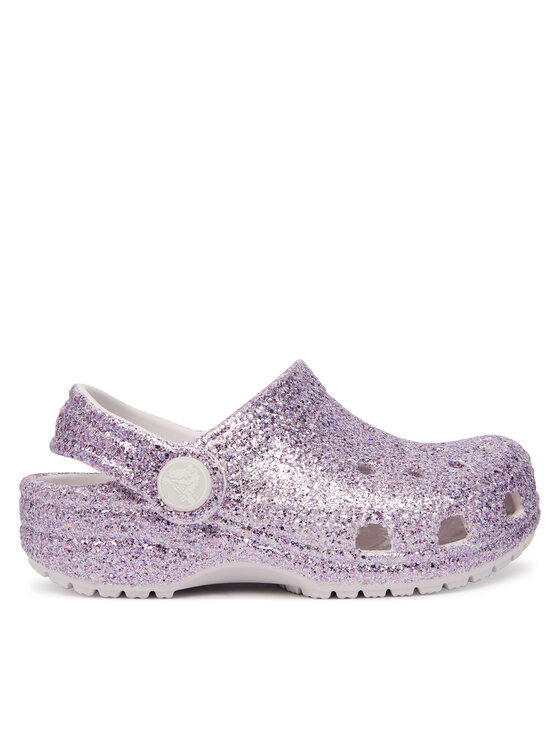 Crocs Шльопанці Crocs Classic Chunky Glitter Clog T 211940 Фіолетовий