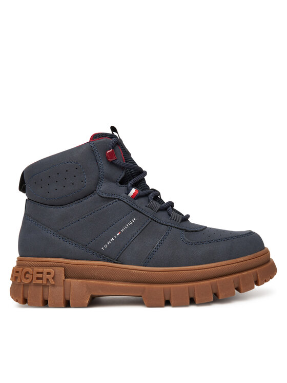 Tommy Hilfiger Ghete Tommy Hilfiger T3X5-34129-1696 D Bleumarin