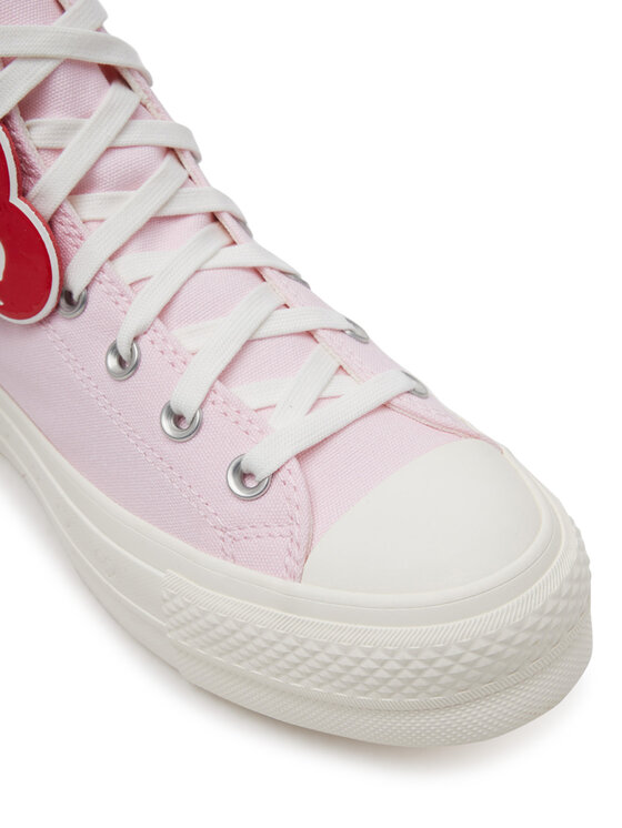 Converse Кеди Converse Chuck Taylor All Star Lift Platform Hearts A13652C Рожевий