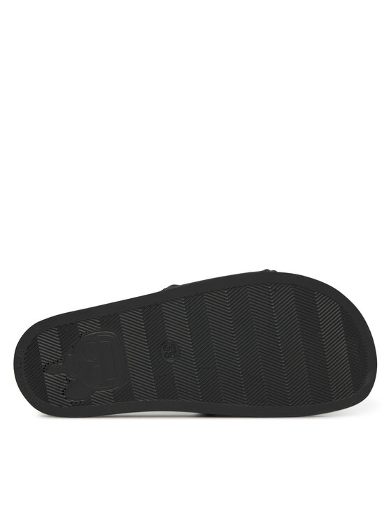 KARL LAGERFELD Шльопанці KARL LAGERFELD Kondo 2.0 KL80919M Чорний