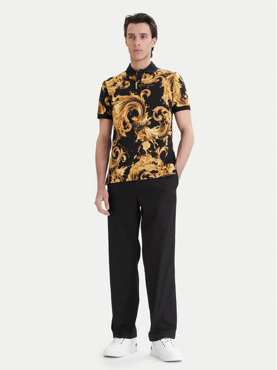 Versace Jeans Couture Versace Jeans Couture Polo 80GAG6S0 JS549 Negro Regular Fit