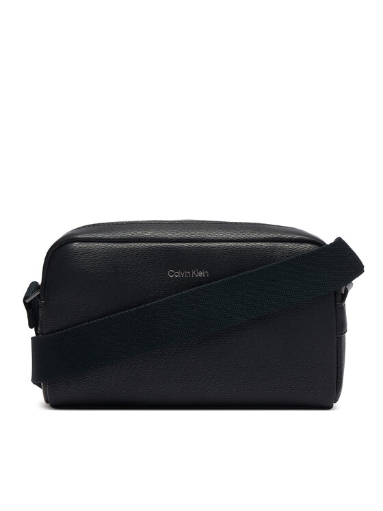 Calvin Klein Τσαντάκι Calvin Klein Emblem Hw Camera Bag LV04D3505G Μαύρο