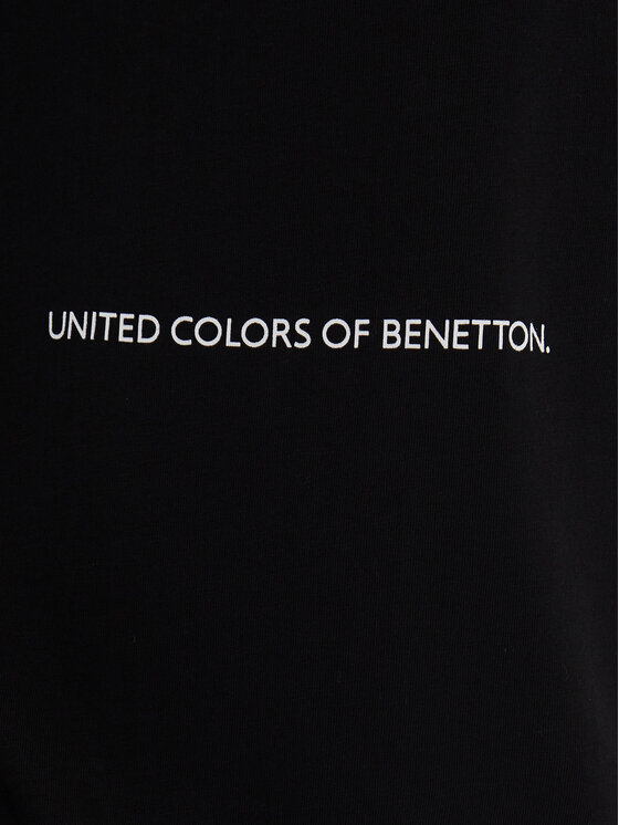United Colors Of Benetton United Colors Of Benetton Сорочка-піжама 30964M021 Чорний Regular Fit