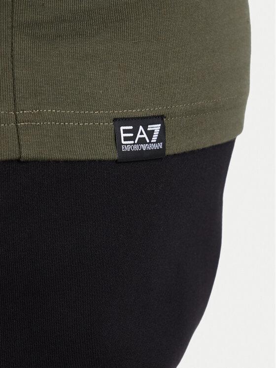 EA7 Emporio Armani EA7 Emporio Armani Camiseta 7M002200 AF27188 U7014 Verde Regular Fit