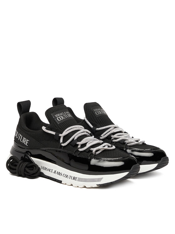 Versace Jeans Couture Снікерcи Versace Jeans Couture 79VA3SAB Чорний