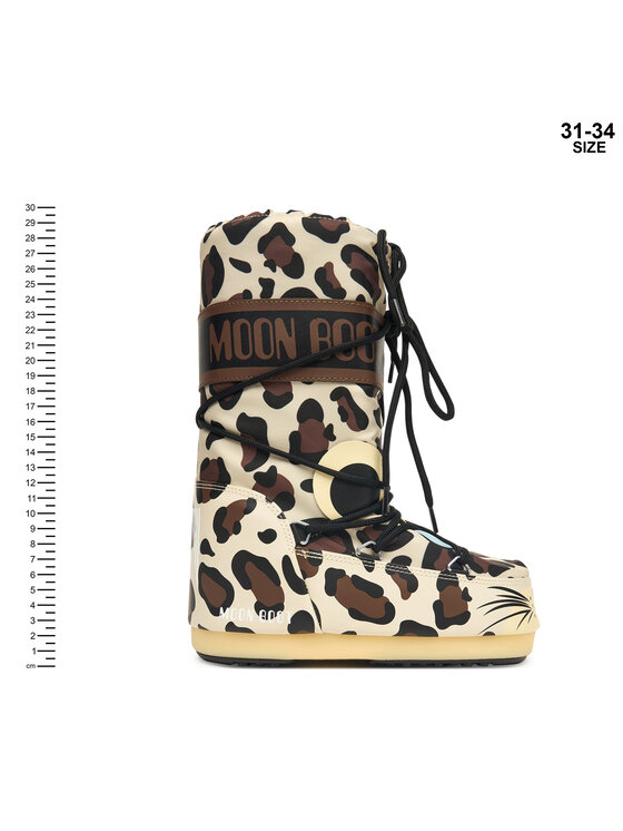 Moon Boot Škornji za sneg Moon Boot Mb Icon Animal 80D3400300 Rjava