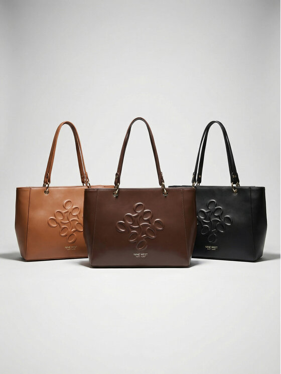 Nine West Τσάντα Nine West CEO-GIANNA-H242051 Καφέ