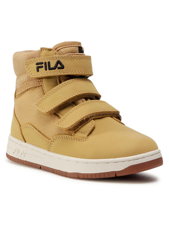 Fila Trzewiki Fila Knox Velcro Mid Jr 1011086.EDU Żółty