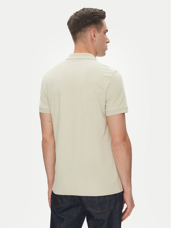BOSS BOSS Поло Passerzip 50537507 Бежевий Slim Fit