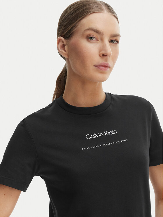 Calvin Klein Jeans Calvin Klein Jeans Camiseta Classic LV047C811G Negro Regular Fit