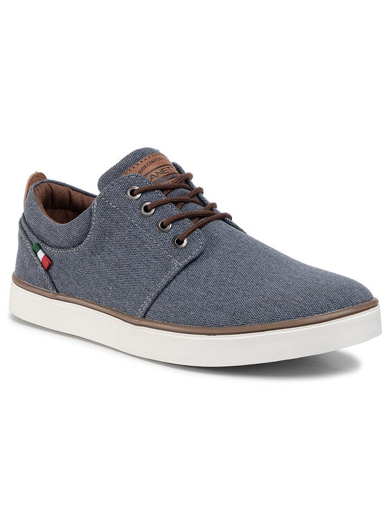 Tenisówki Lanetti MP07-16738-01 Niebieski | Eobuwie.com.pl