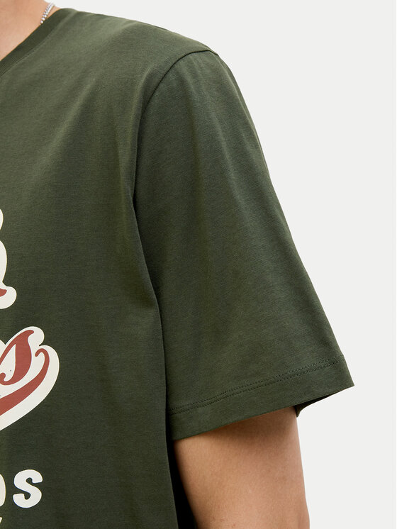 Jack & Jones Jack & Jones Camiseta Logo 12279535 Verde Standard Fit