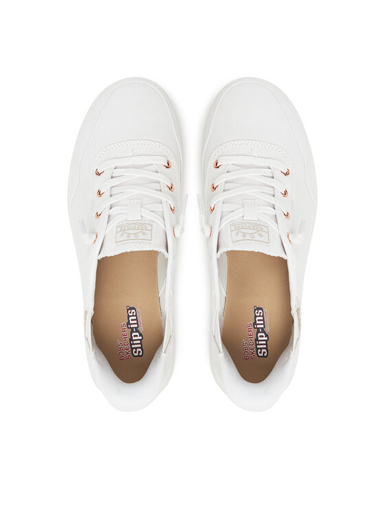 Skechers Sneakersy Skechers BOBS Skip Cute-B Cute Sweet 114815/WHT Biały
