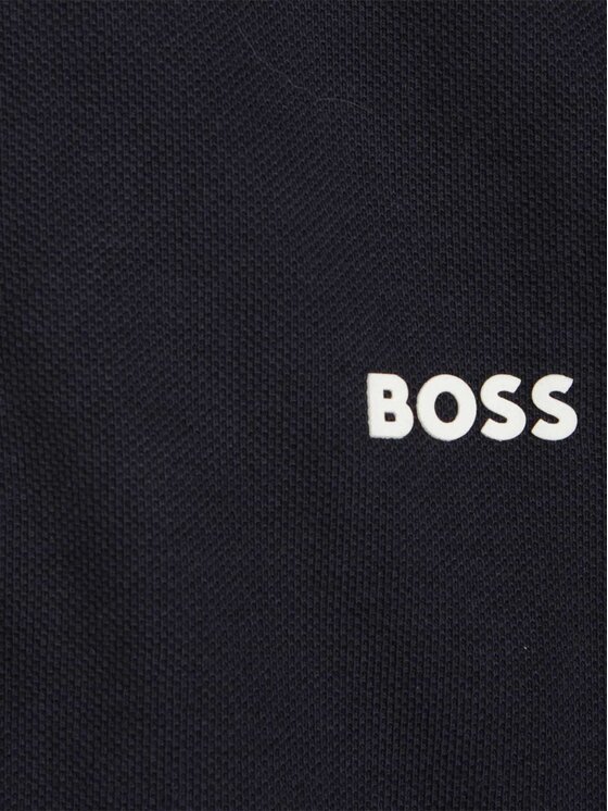BOSS Boss Поло J25P26 S Cиній Regular Fit
