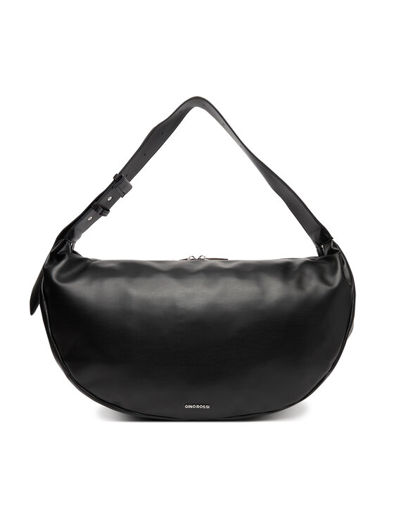 GINO ROSSI Kabelka Gino Rossi C-THARA-LX10145 Čierna