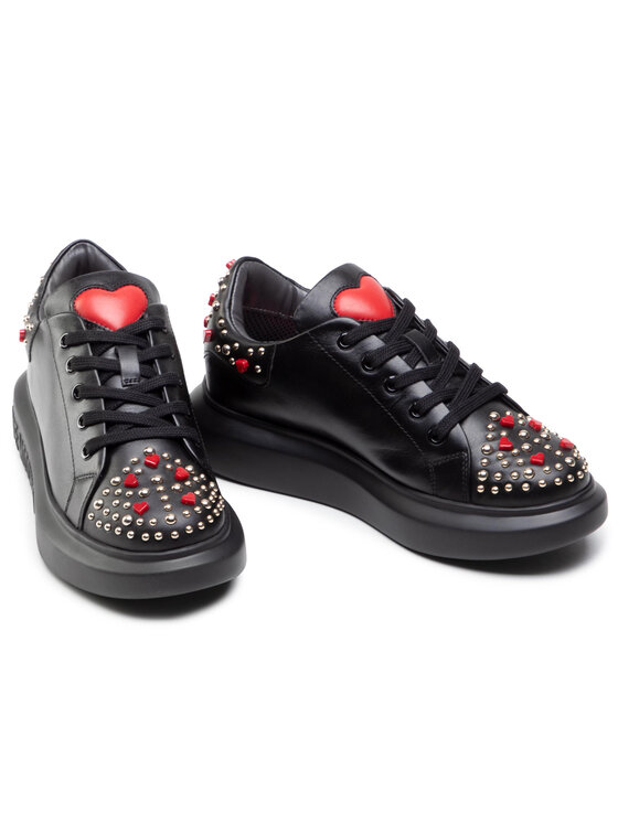 LOVE MOSCHINO Сникърси LOVE MOSCHINO JA15224G1CIA0000 Черен