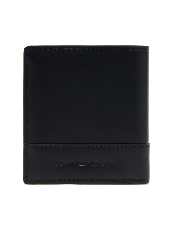 Tommy Hilfiger Peněženka Tommy Hilfiger Th Corp Trifold AM0AM13247 Černá