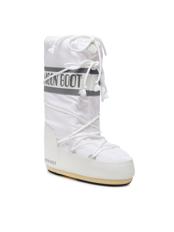 Moon Boot Μπότες Χιονιού Moon Boot Nylon 14004400006 Λευκό
