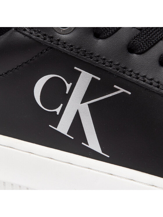 Calvin Klein Jeans Сникърси Calvin Klein Jeans Chunky Cupsole Laceup Low Ess M YW0YW00701 Черен