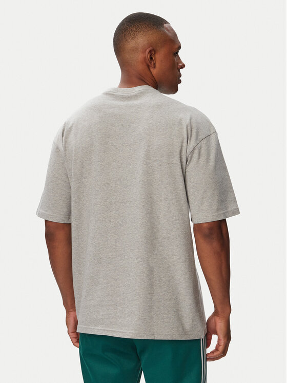 adidas adidas Футболка Trefoil Essentials IA7533 Світло-сірий Regular Fit