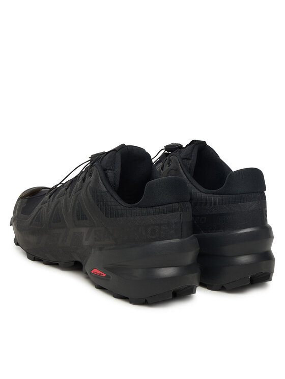 Salomon Взуття для бігу Salomon Speedcross 6 Wide L41744000 Чорний