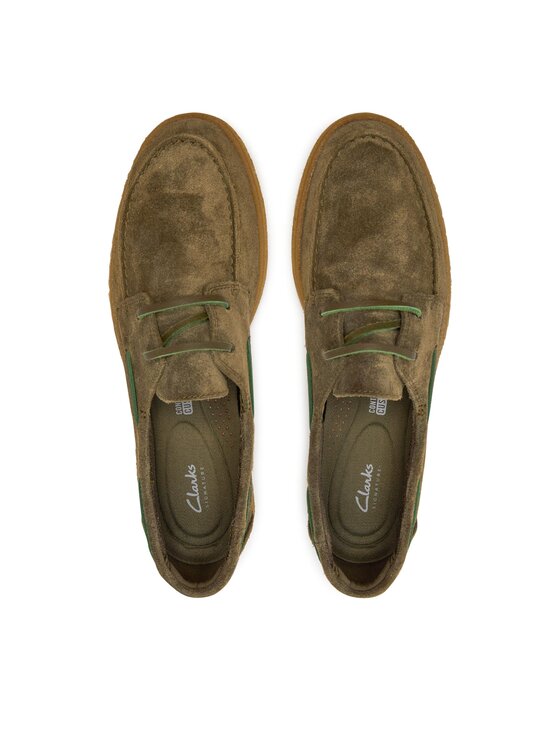 Clarks Μοκασίνια Clarks Clarkbay Go 26177502 Χακί