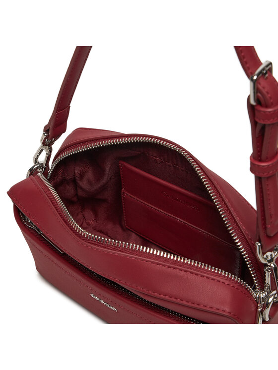 Calvin Klein Geantă Calvin Klein Ck Must Convertible Camera Bag K60K612280 Vișiniu
