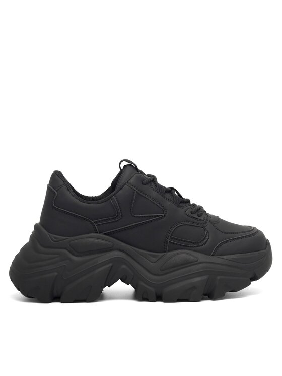 DeeZee Sneakersy DeeZee MEG WS91620-02 Černá