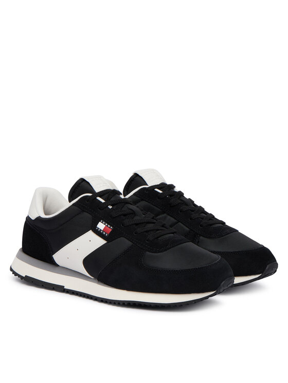 Tommy Jeans Sneakers Tommy Jeans Tjm Eva Runner Mix Material EM0EM01737 Negru