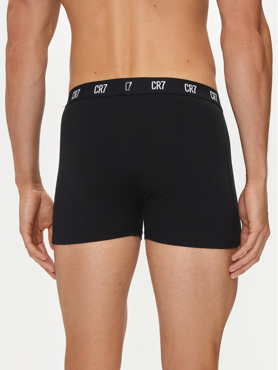 Cristiano Ronaldo CR7 Cristiano Ronaldo CR7 Комплект боксерів Basic Trunk 3-Pack 8100-49-900 Чорний
