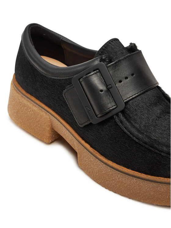 Clarks Κλειστά παπούτσια Clarks Linoso Monk 26178678 Μαύρο