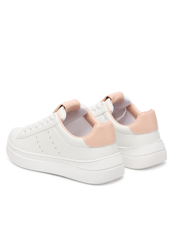 Calvin Klein Сникърси Calvin Klein Low Cut Lace-Up V3A9-83221-1355A953 S Бял