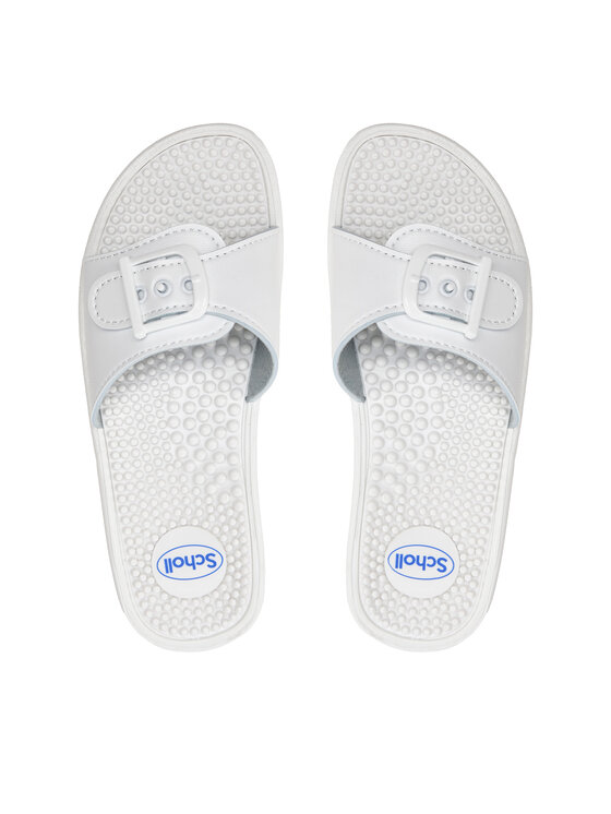 Scholl Şlapi Scholl New Massage F20054 1065 360 Alb