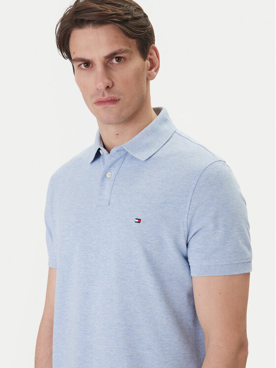 Tommy Hilfiger Tommy Hilfiger Polo 1985 MW0MW17770 Celeste Regular Fit
