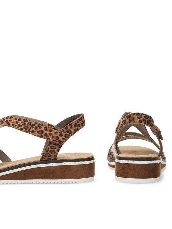 Rieker Sandali Rieker V3663-24 Marrone