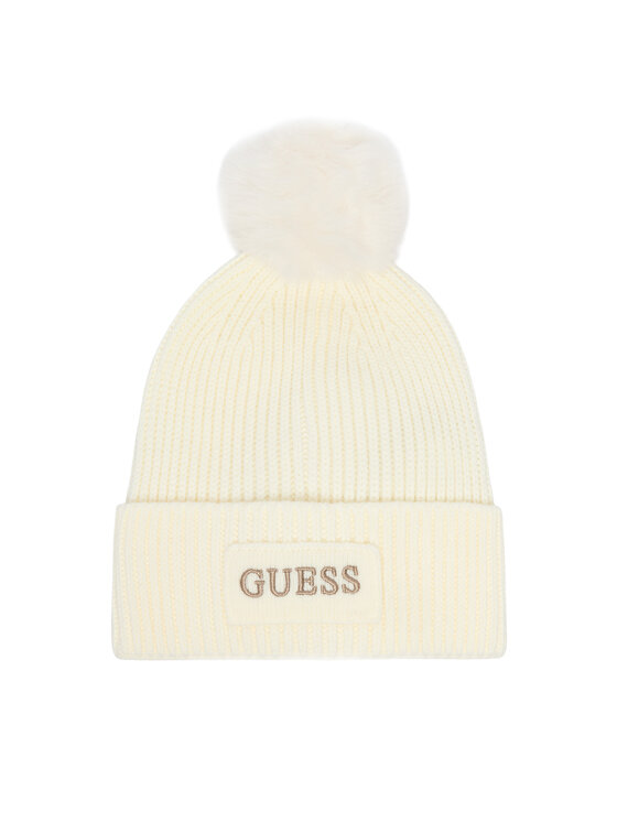 Guess Mütze Guess AW5650 WOL01 Creme