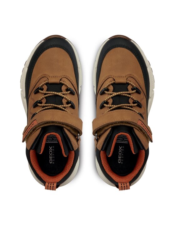 Geox Zābaki Geox J Flexyper Plus Boy J36LCG 0MEFU C2G9B M Dzeltens