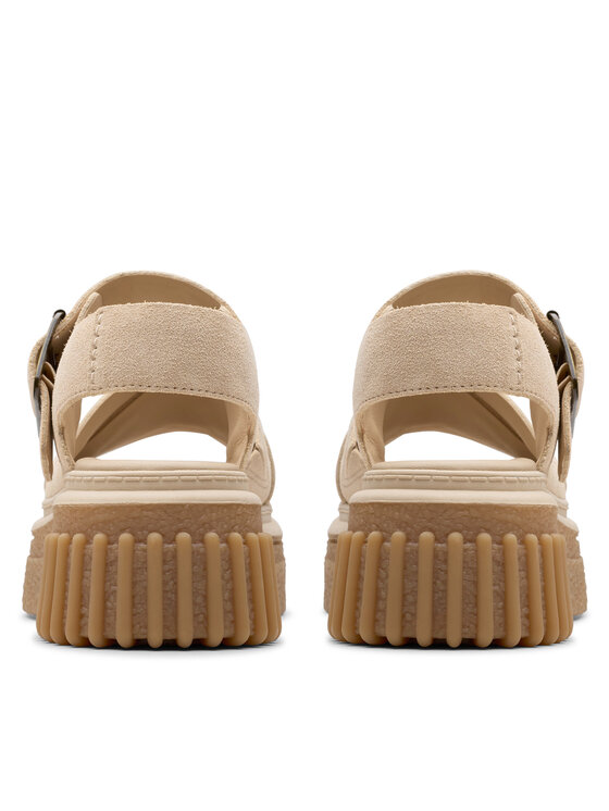 Clarks Босоніжки Clarks Evamar Wish 26181202 Бежевий