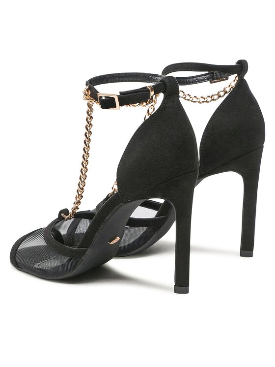 DeeZee Sandali DeeZee LS5719-04 Črna