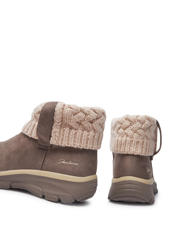 Skechers Ботильйони Skechers Easy Going Cozy 167401/TPE Коричневий
