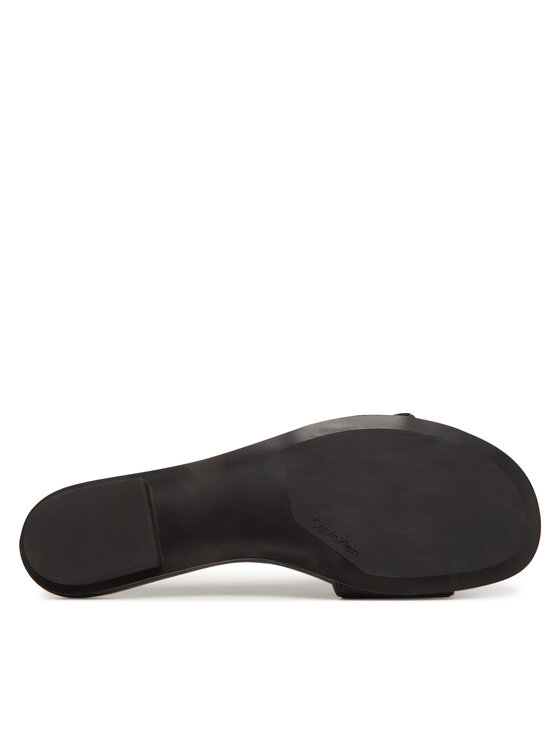 Calvin Klein Ciabatte Calvin Klein Flat Slide Jacq HW0HW02389 Nero