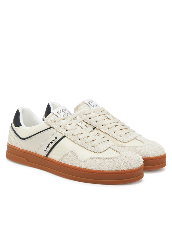 Tommy Jeans Sneakers Tommy Jeans The Greenwich Mix Media EM0EM01606 Beige