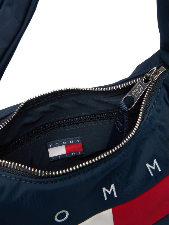 Tommy Jeans Torebka Tommy Jeans Tjw Archive Shoulder Bag AW0AW18074 Granatowy
