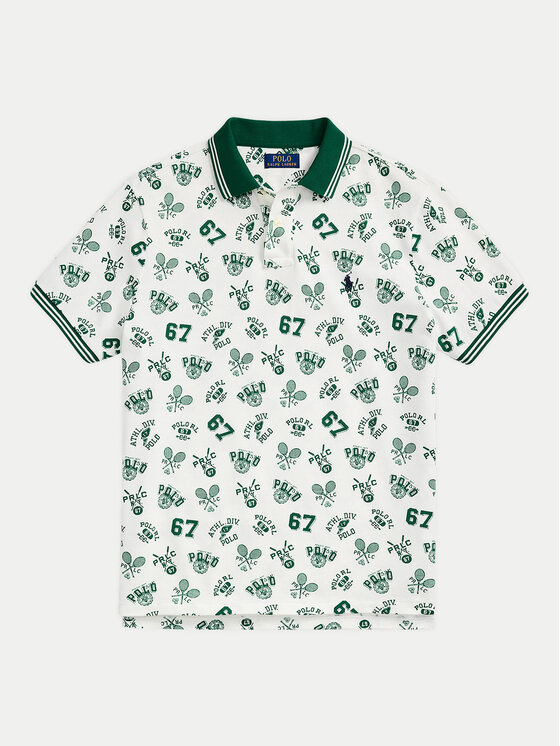 Polo Ralph Lauren Polo Ralph Lauren Polo 710963484001 Λευκό Custom Slim Fit