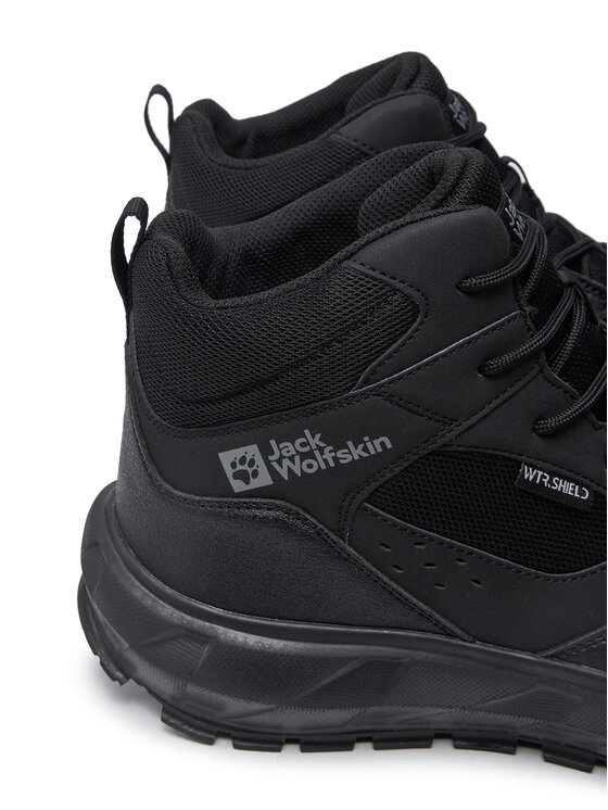 Jack Wolfskin Trekingová obuv Jack Wolfskin Hike Ventura Lite Xt Tfx Mid 4064791 Černá