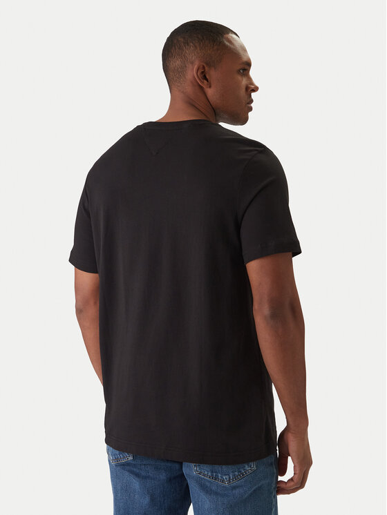 Tommy Hilfiger Tommy Hilfiger Camiseta Brand Love MW0MW41453 Negro Regular Fit
