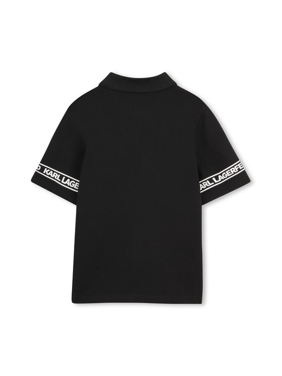 Karl Lagerfeld Kids Karl Lagerfeld Kids Polo Z31099 D Negro Regular Fit