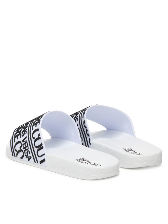 Versace Jeans Couture Шльопанці Versace Jeans Couture 80YA3SQ1 Білий