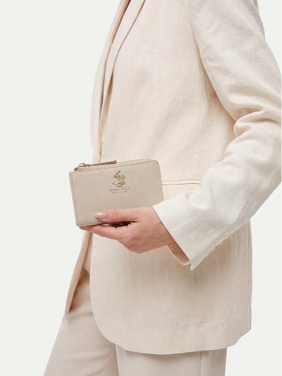 Beverly Hills Polo Club Портфейл Beverly Hills Polo Club CWBEO-BHPC-W1-001-AW26 Бежов