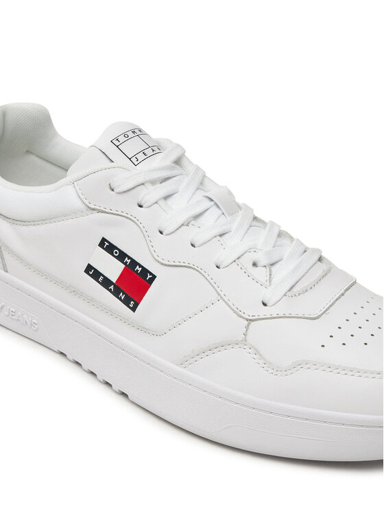 Tommy Jeans Сникърси Tommy Jeans Tjm Cupsole Leather Ess EM0EM01443 Бял